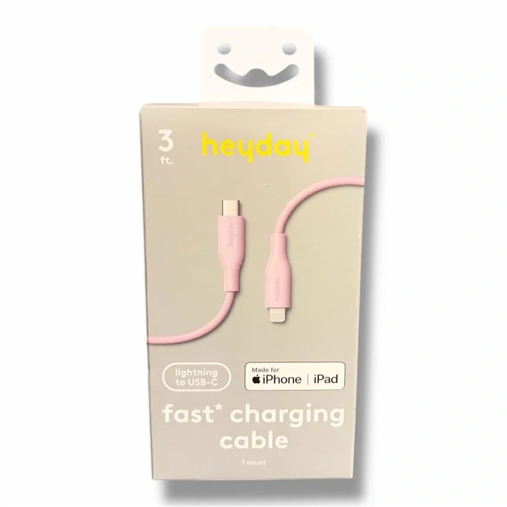 Heyday Fast Charging Cable - Pink